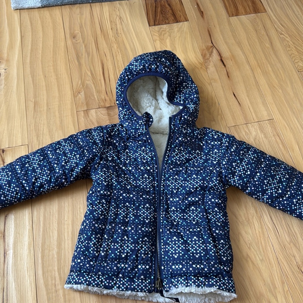 North Face Reversible Mossbud Swirl Jacket